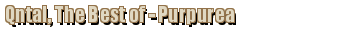 Qntal, The Best of - Purpurea