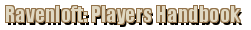 Ravenloft: Players Handbook