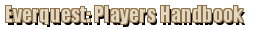 Everquest: Players Handbook
